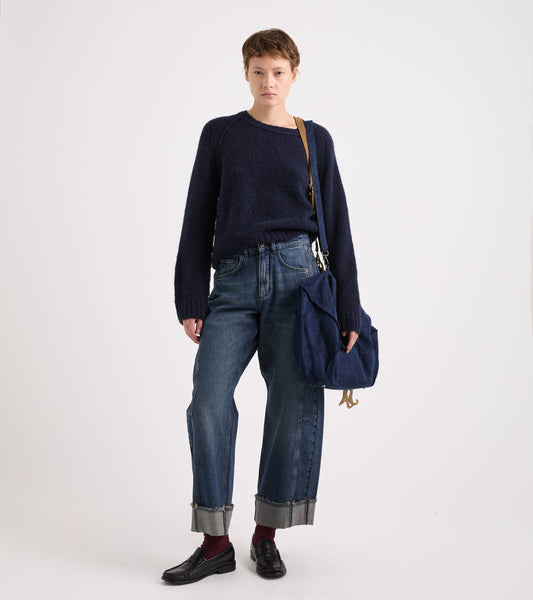 ALESSIA SANTI Jeans  Pantaloni wide leg  621SD26012 Unico