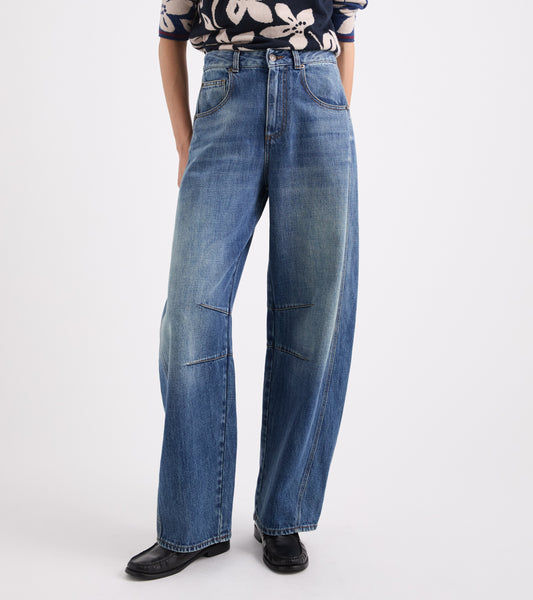 ALESSIA SANTI Jeans  Pantaloni wide leg  621SD26014 Unico