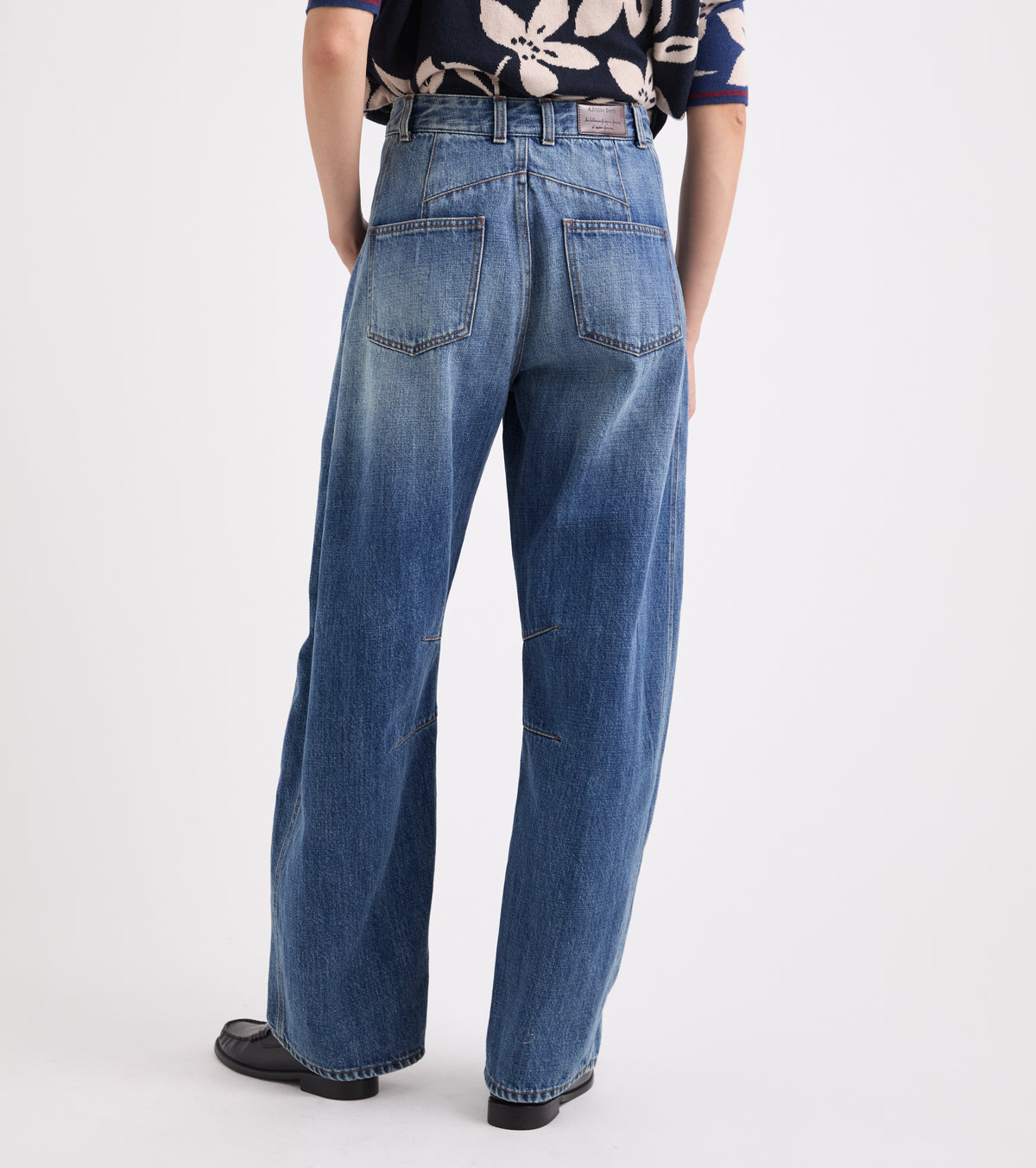 ALESSIA SANTI Jeans  Pantaloni wide leg  621SD26014 Unico