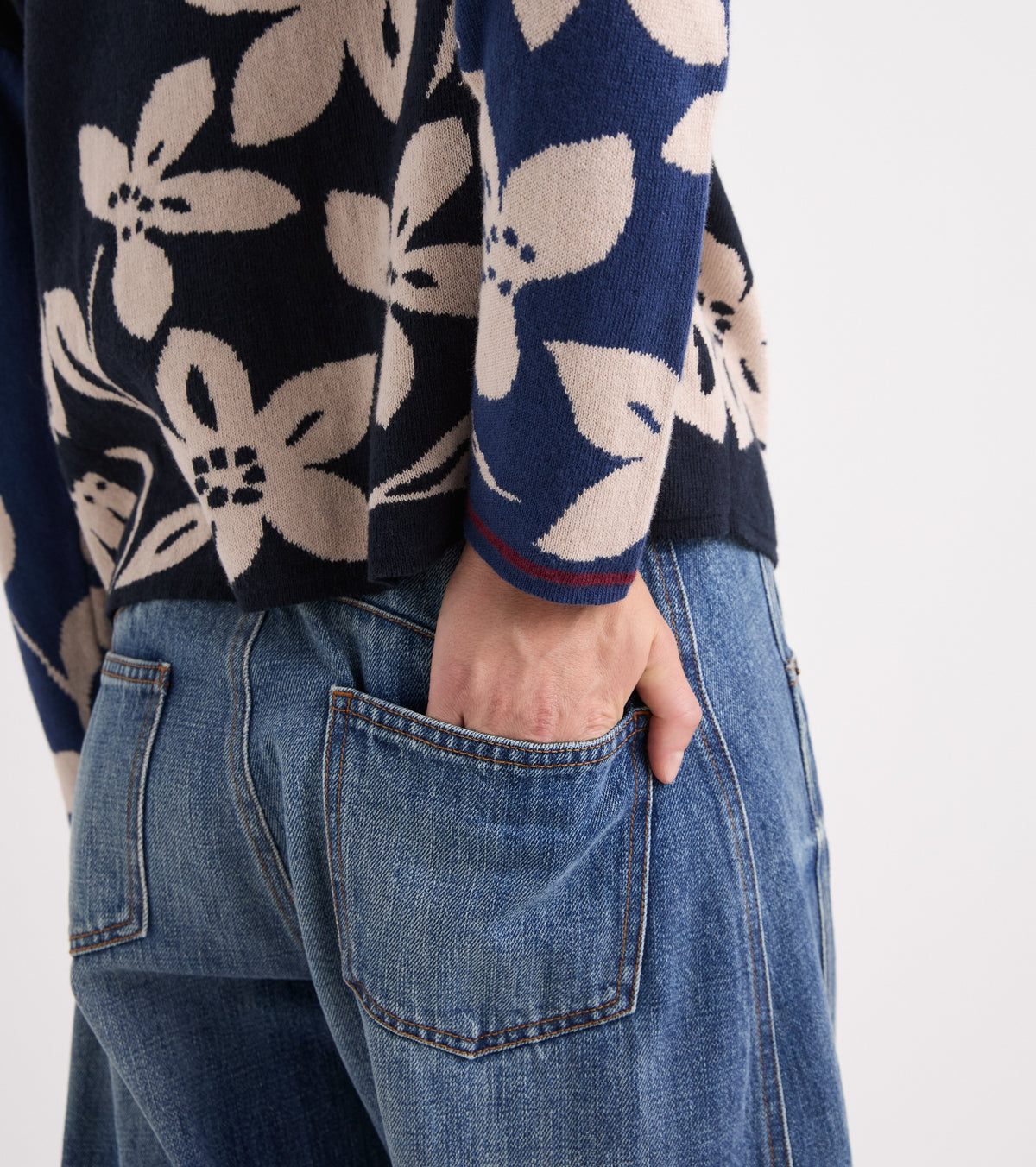 ALESSIA SANTI Jeans  Pantaloni wide leg  621SD26014 Unico