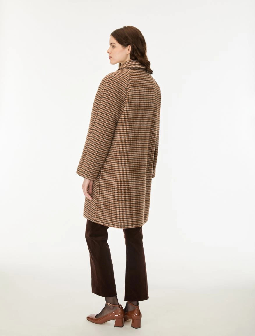 I BLUES Cappotto Donna IBLELLISSE Ruggine Moro