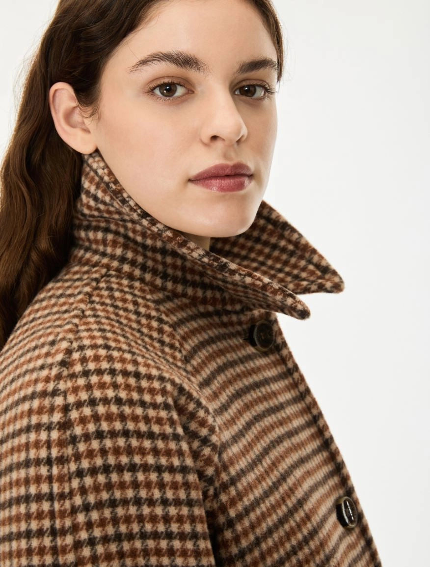 I BLUES Cappotto Donna IBLELLISSE Ruggine Moro