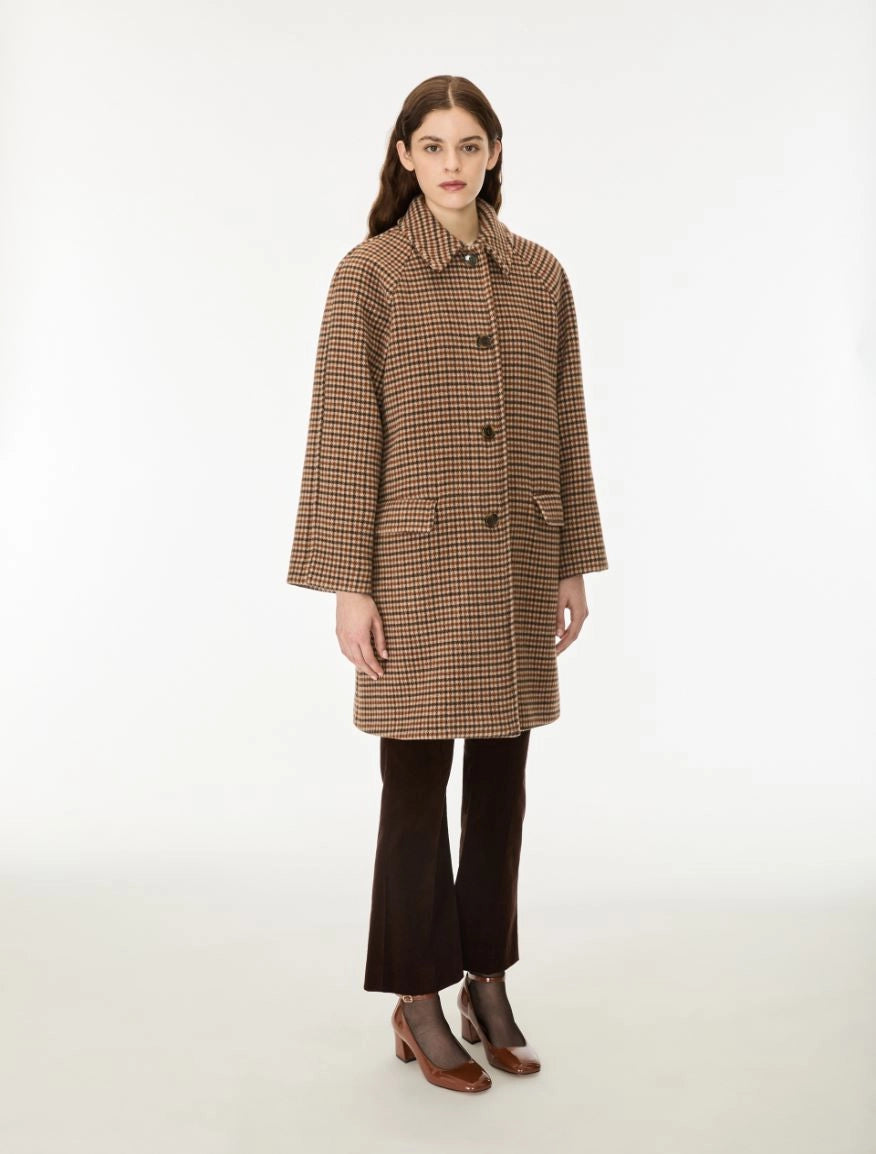 I BLUES Cappotto Donna IBLELLISSE Ruggine Moro
