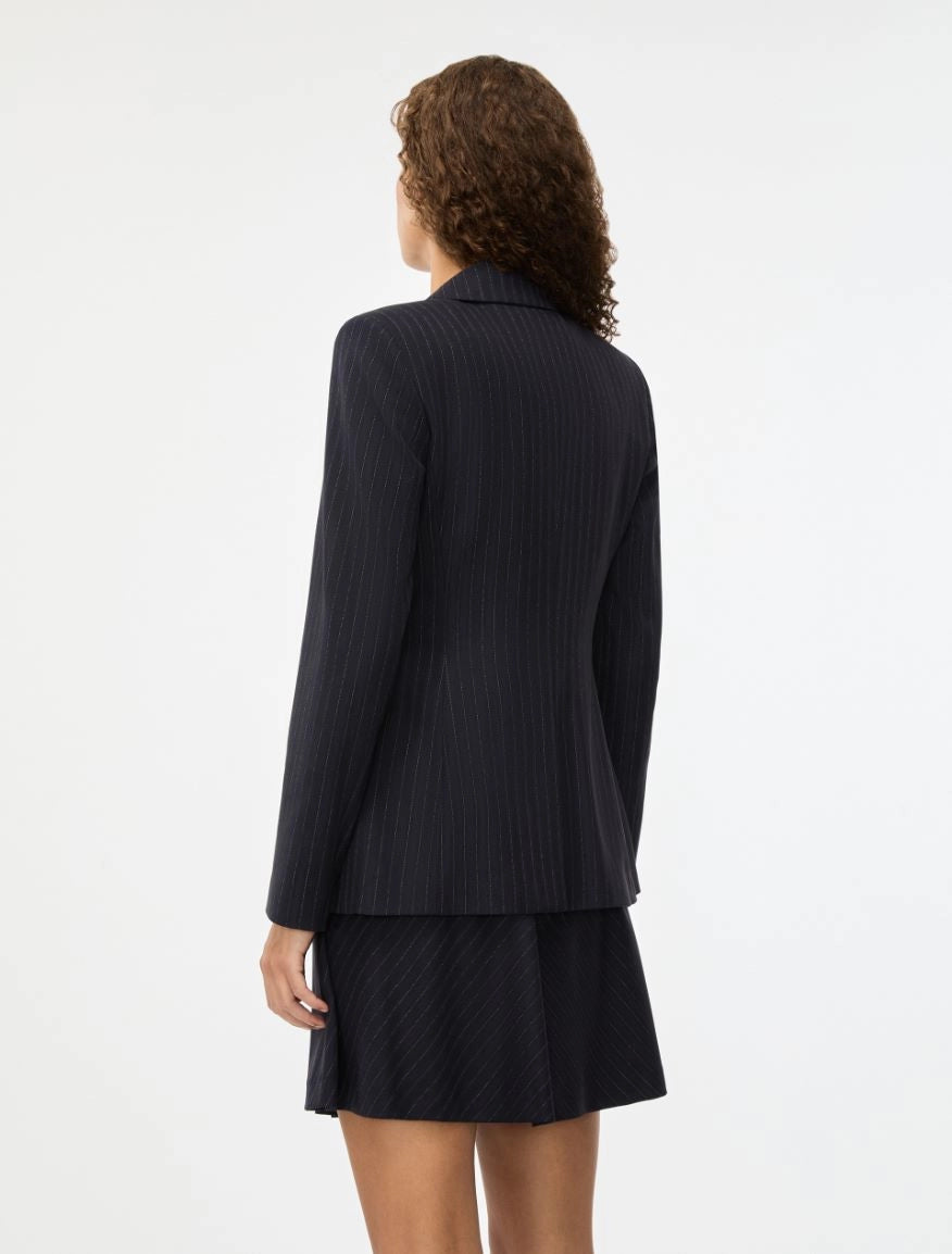 I BLUES IBLIDONEO Pinstripe Blue Jacket