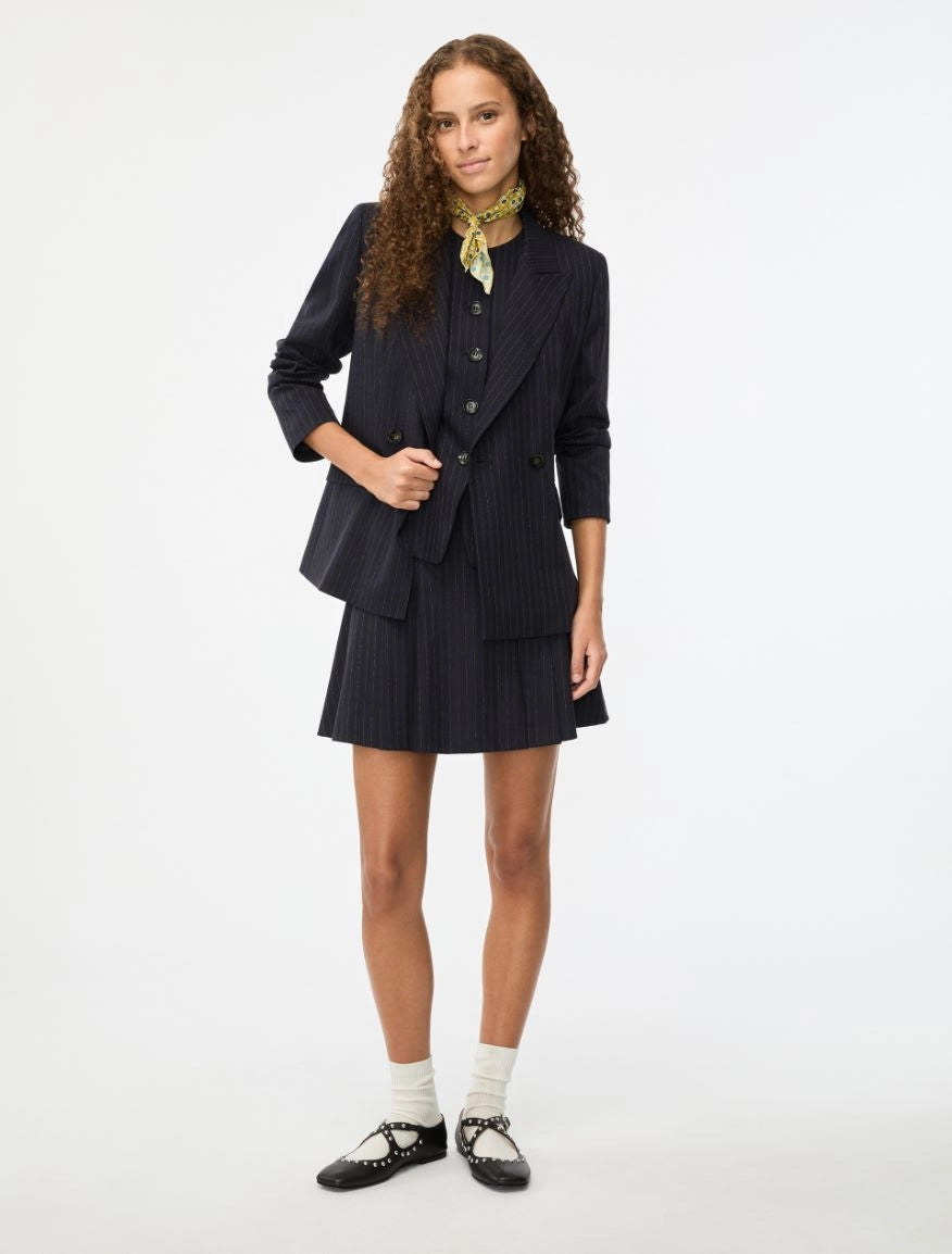 I BLUES IBLIDONEO Pinstripe Blue Jacket