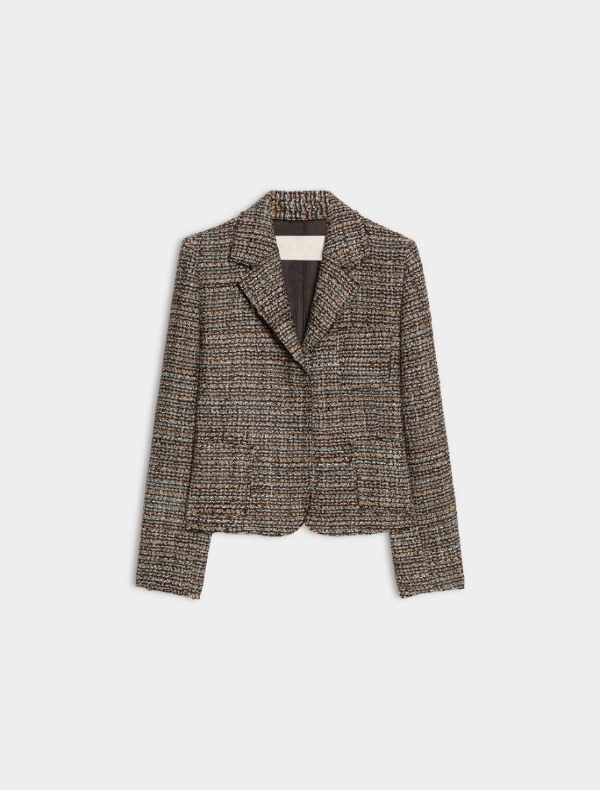 I BLUES Blazer Donna in stuoia IBLROMANA Marrone