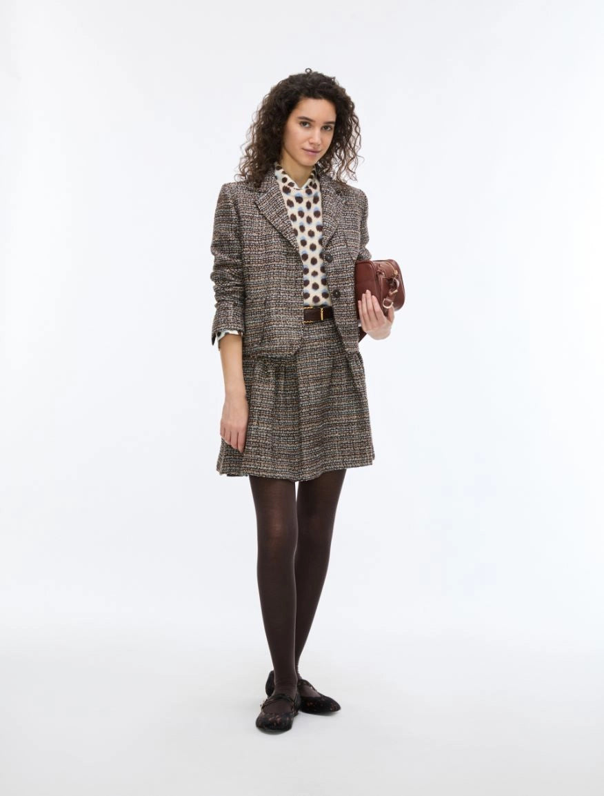 I BLUES Blazer Donna in stuoia IBLROMANA Marrone