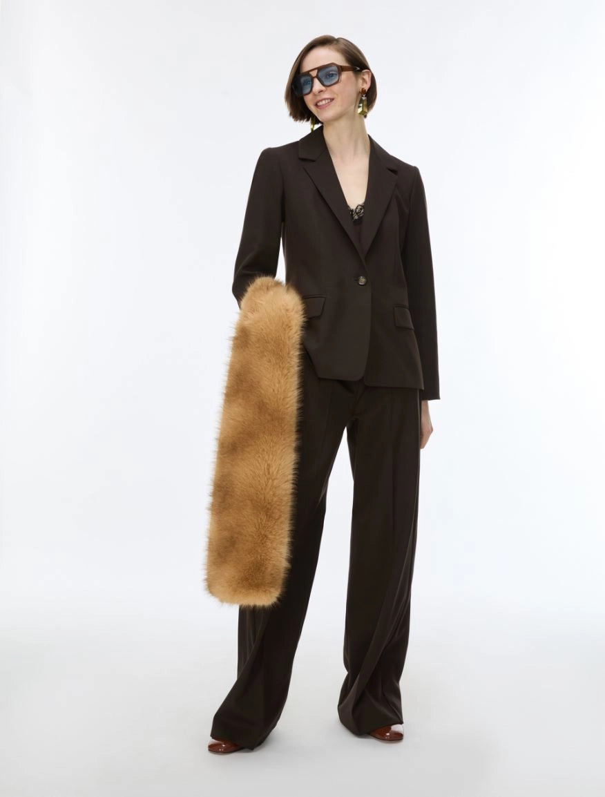 I BLUES Blazer Donna aderente IBLLATINO Moro