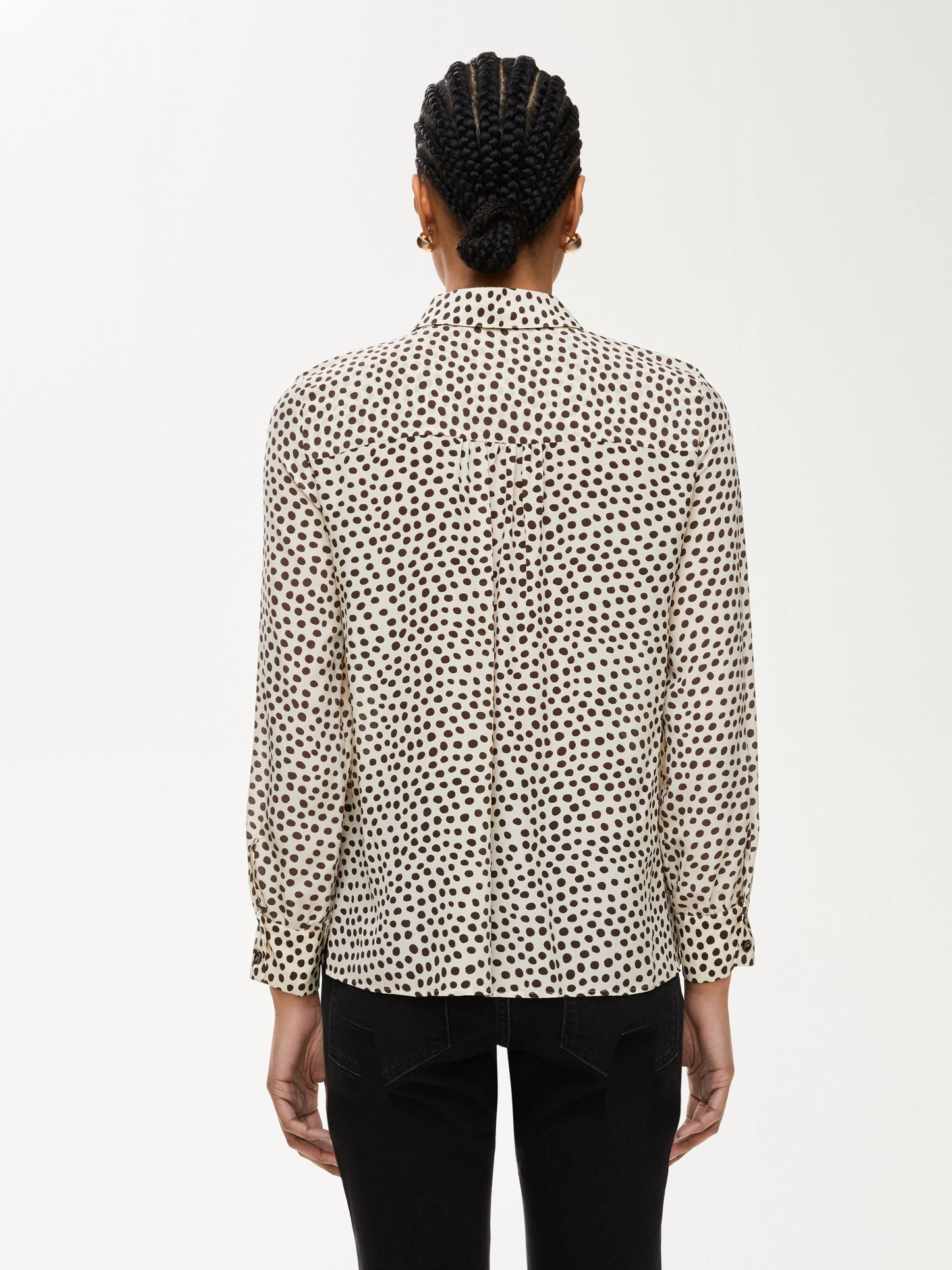I BLUES Camicia Donna VULCANO Pois marrone