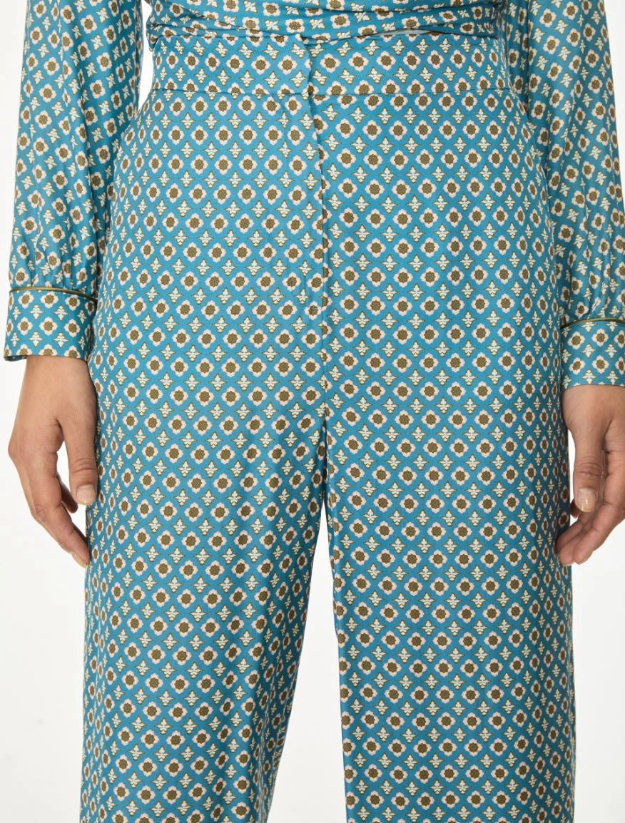I BLUES Trousers IBLORTENSIA Anise