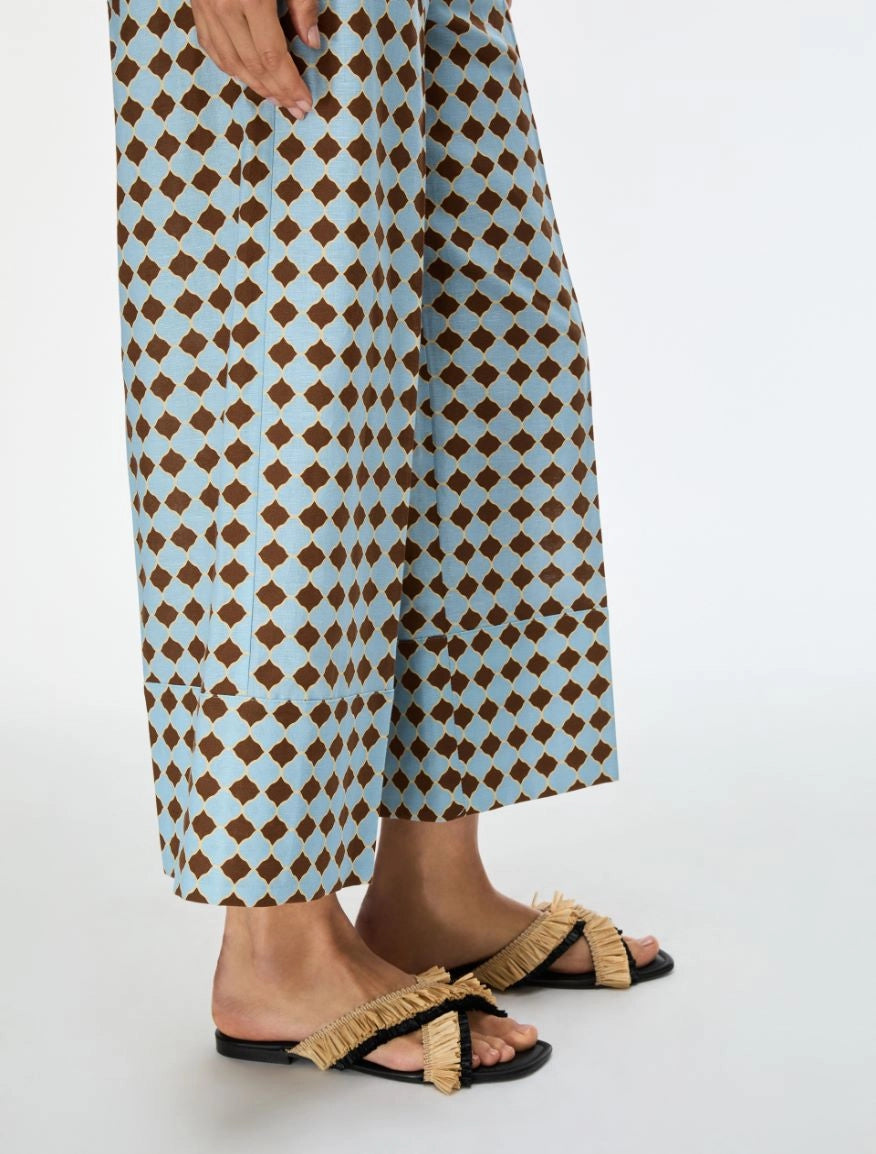 I BLUES Trousers IBLZIGRINO Light Blue Fant.