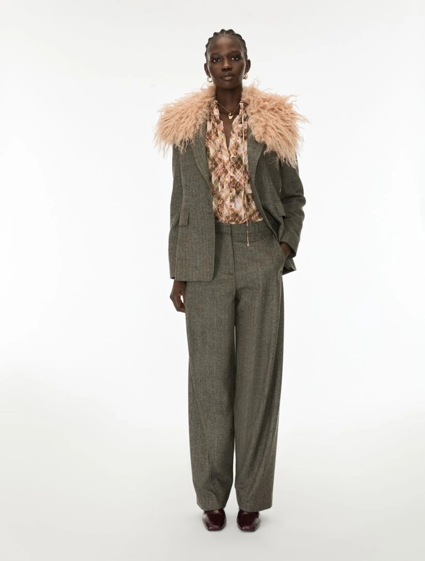 I BLUES Pantaloni Donna IBLSLOGAN Kaki