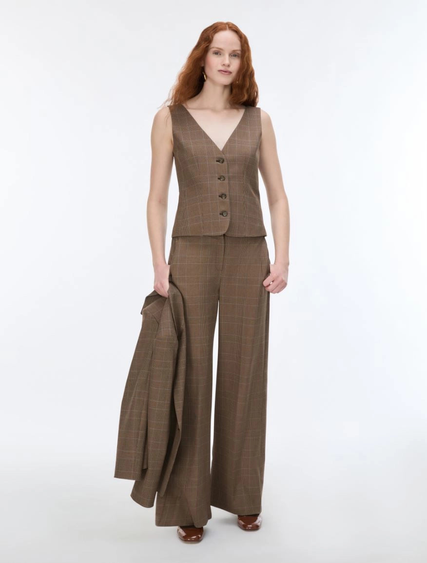 I BLUES Pantaloni Donna IBLMOLO Galles Marrone