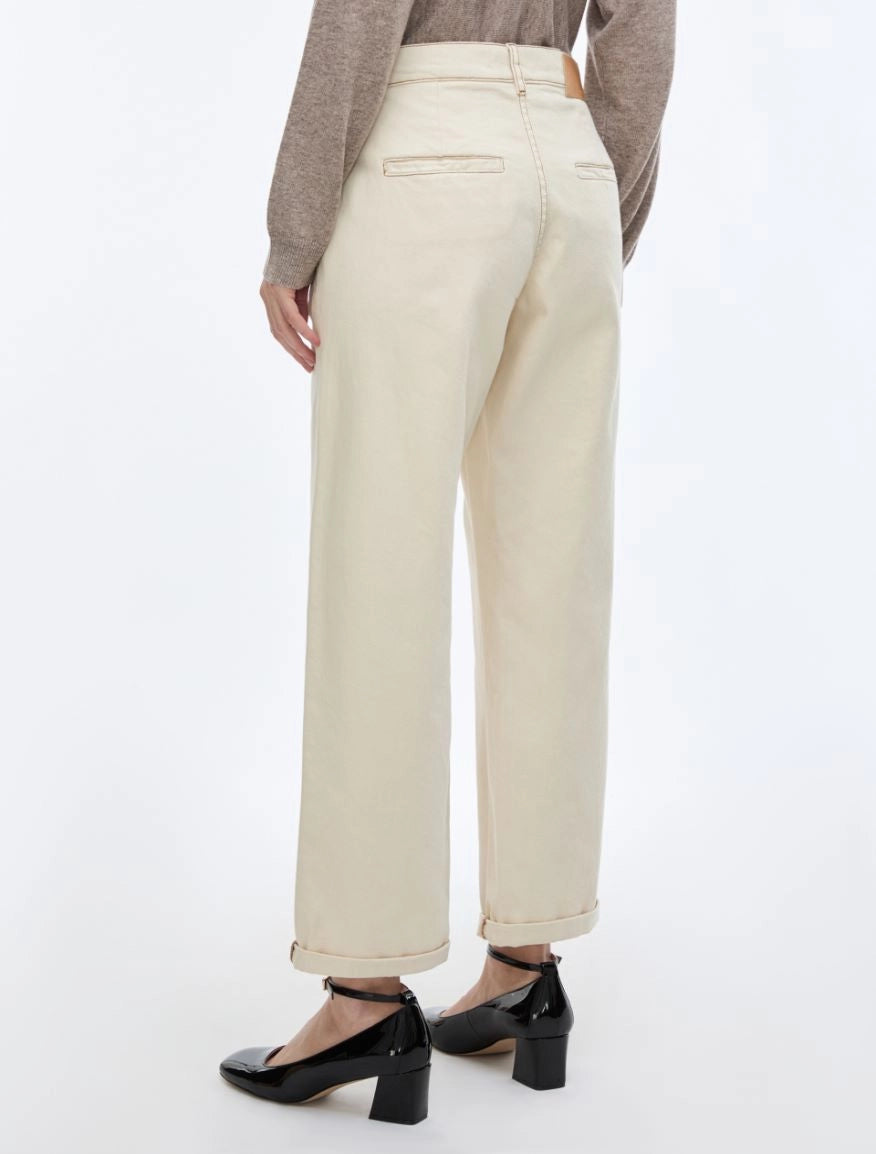 I BLUES Pantaloni Donna IBLSTAFFA Avorio