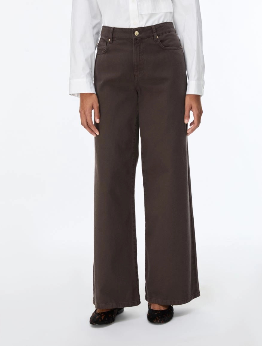 I BLUES Pantaloni Donna IBLNINA Marrone
