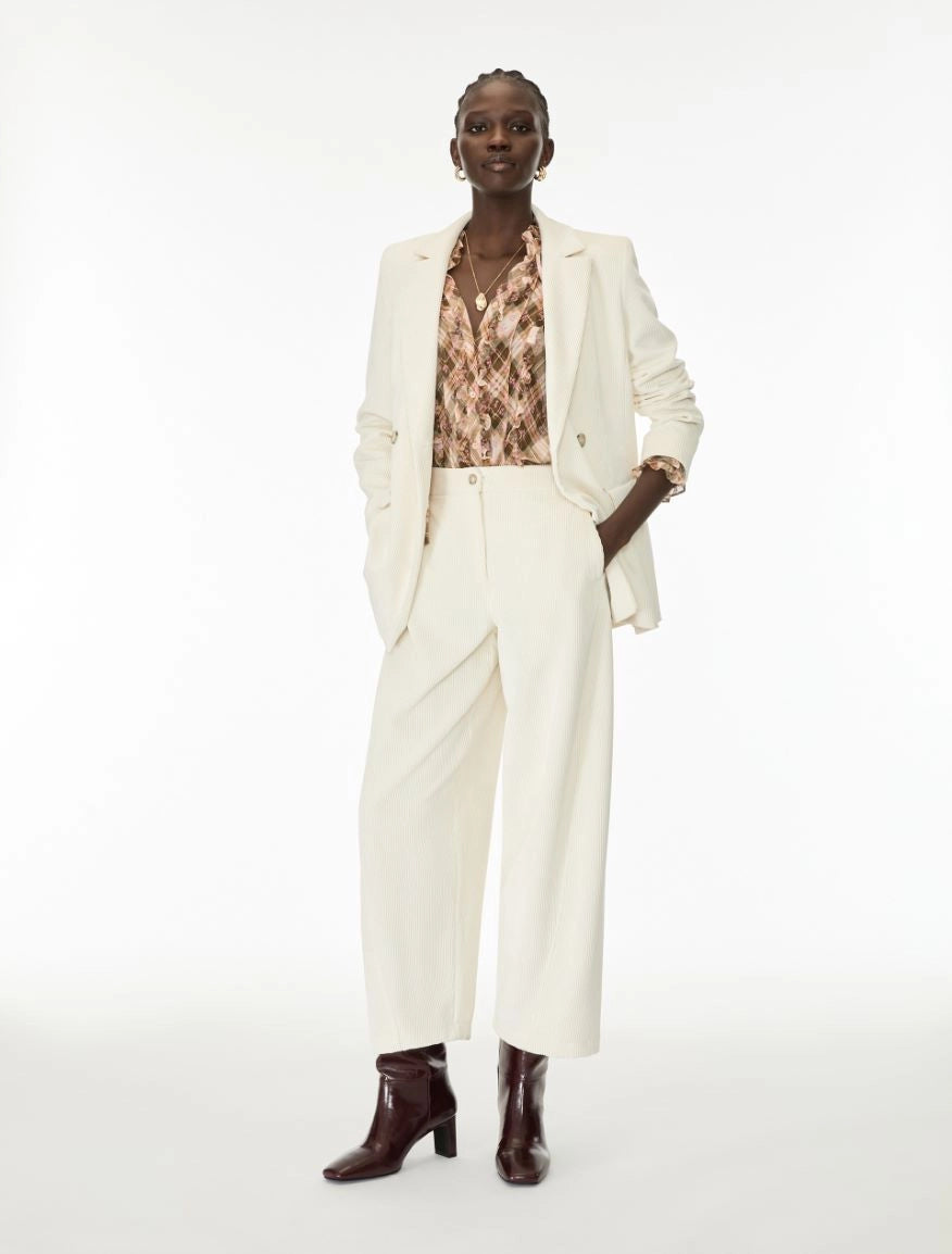 I BLUES Pantaloni Donna IBLMAGMA Avorio