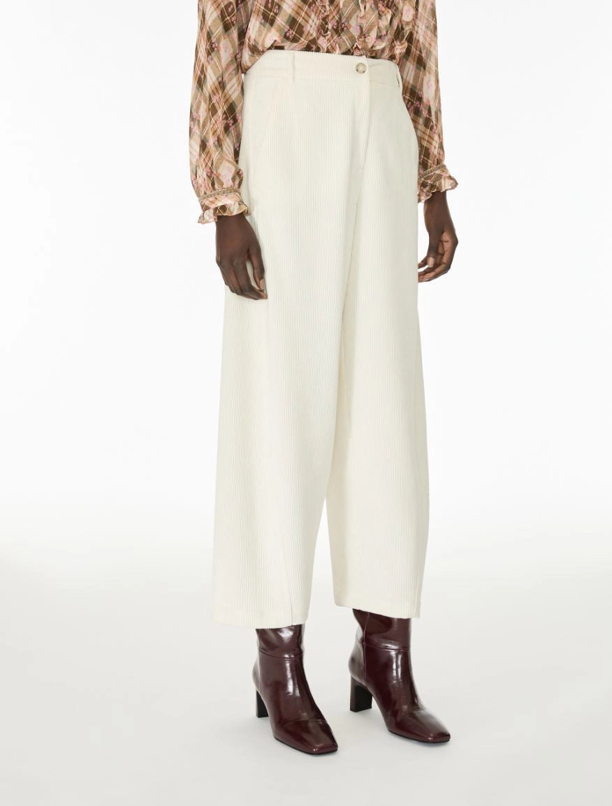 I BLUES Pantaloni Donna IBLMAGMA Avorio