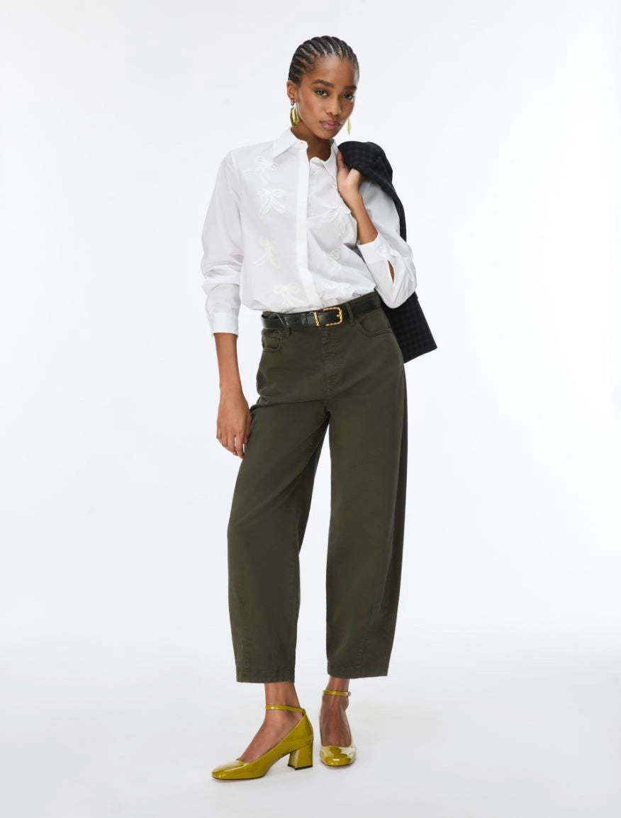 I BLUES Pantaloni Donna Carrot IBLLIZA Kaki