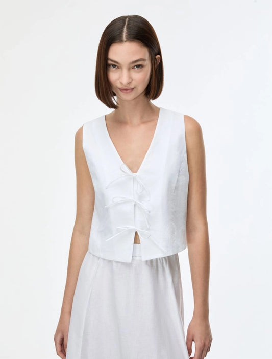 I BLUES Gilet IBLVETTURA Bianco