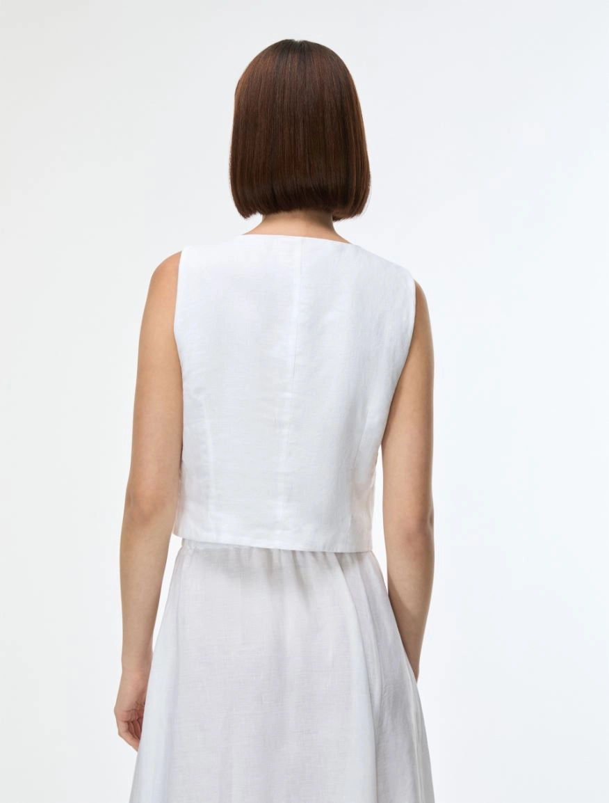 I BLUES Gilet IBLVETTURA Bianco