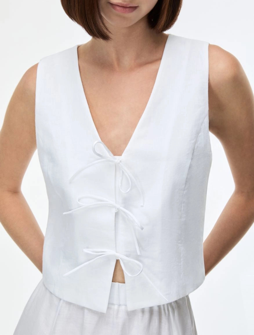 I BLUES Gilet IBLVETTURA Bianco