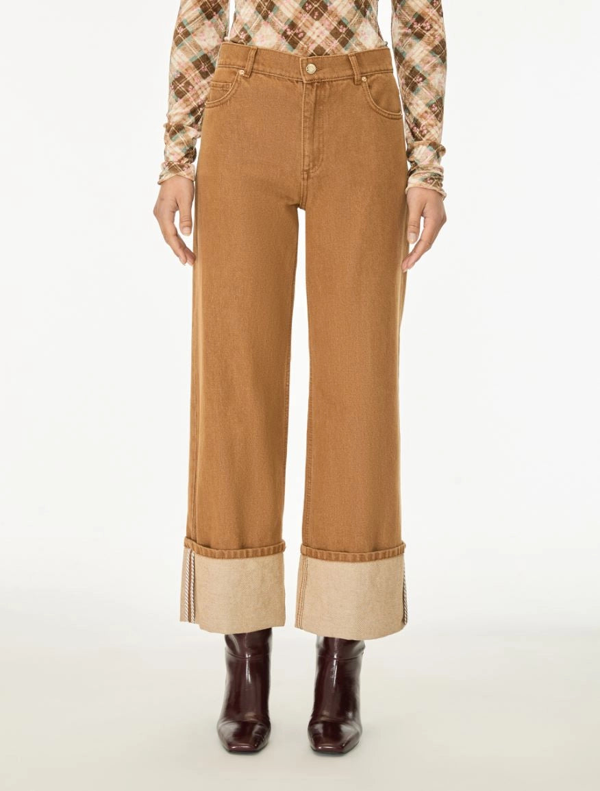 I BLUES Jeans Donna IBLCOLLE Tabacco