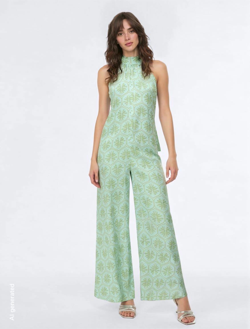 I BLUES IBLSELVA Aquamarine Tracksuit