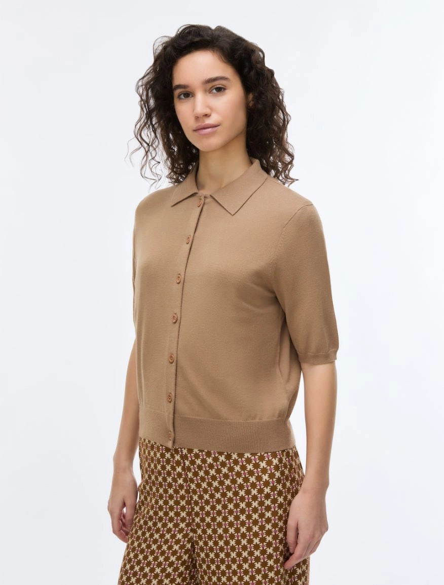 I BLUES Cardigan Donna IBLFAGLIA Cammello
