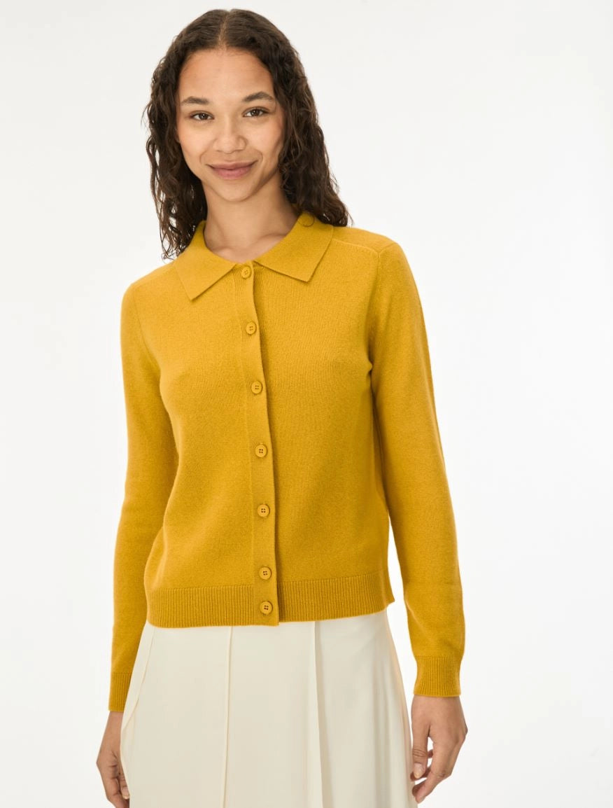 I BLUES Cardigan Donna IBLPEDONE Senape