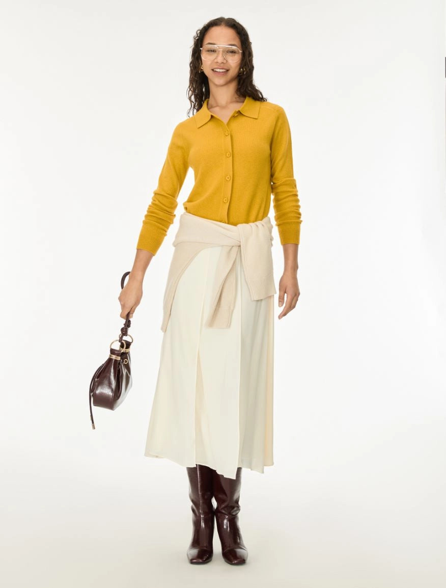 I BLUES Cardigan Donna IBLPEDONE Senape