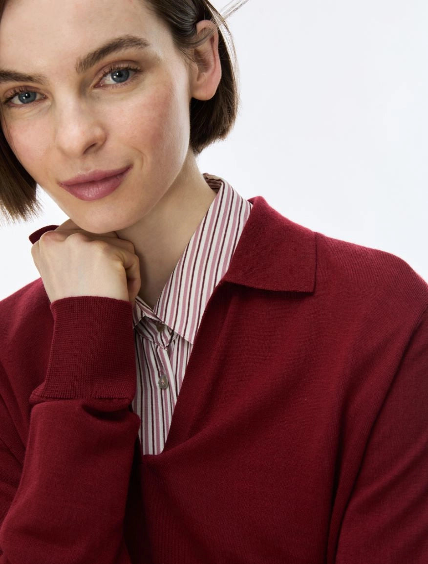 I BLUES Maglia Donna IBLFRAGOLA Rubino