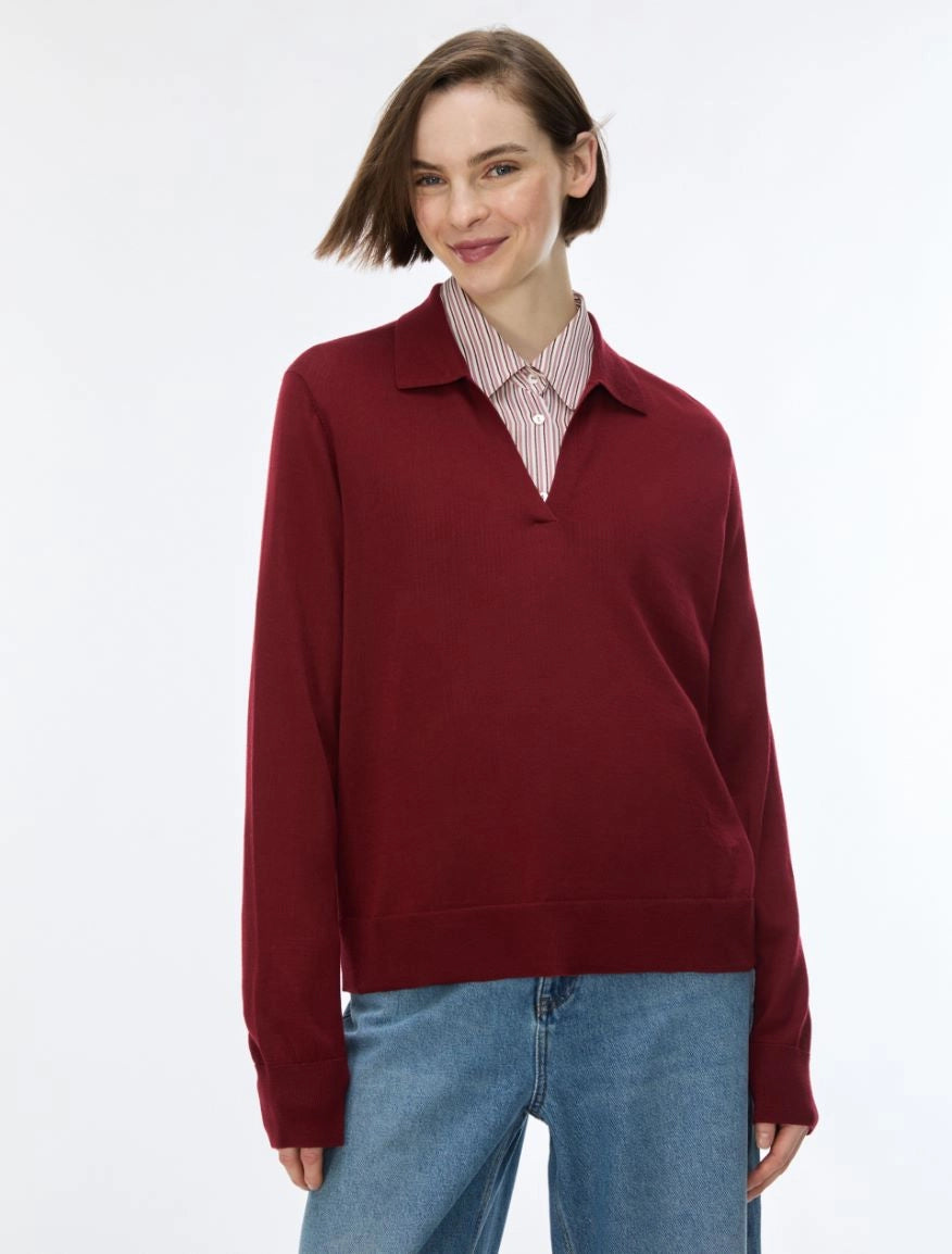 I BLUES Maglia Donna IBLFRAGOLA Rubino