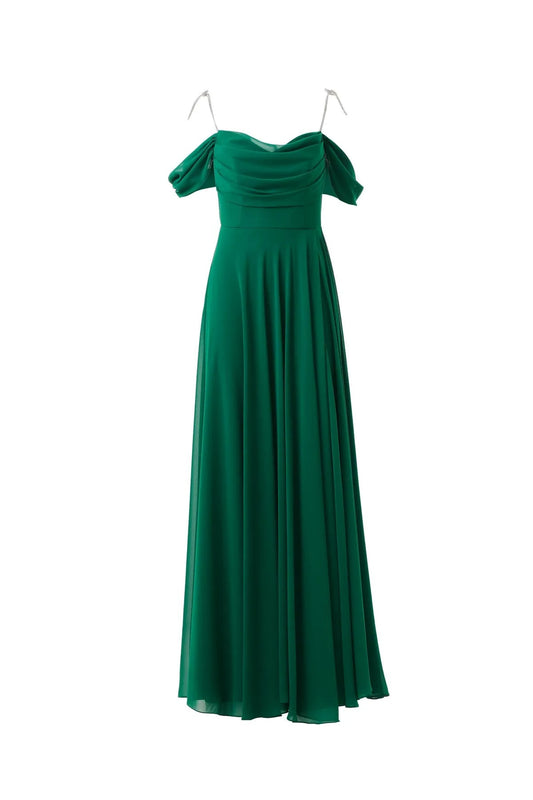 KUEA Abito Lungo 7422 Verde