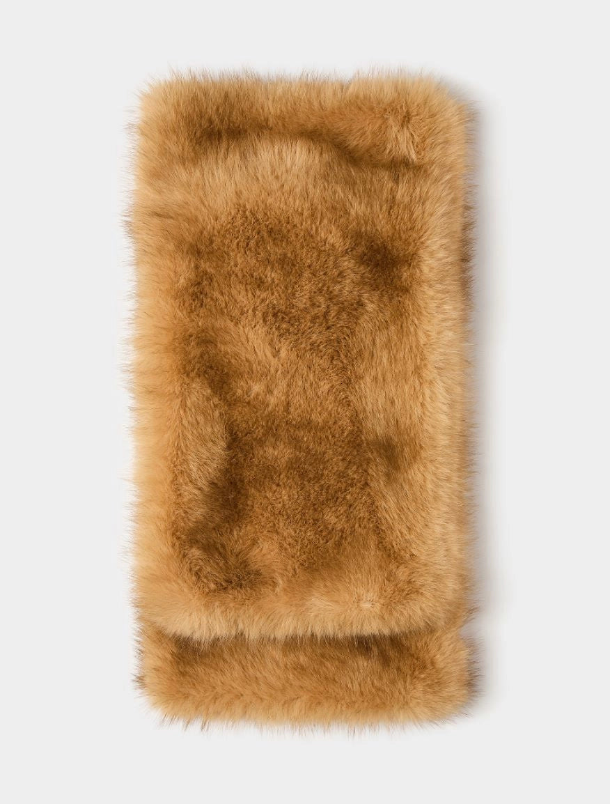 I BLUES Stola Donna Fluffy IBLACINO Miele