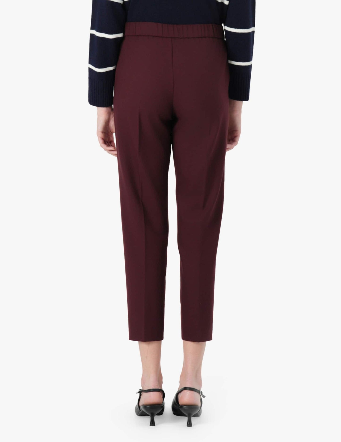 I BLUES Women's Trousers VIVY Bordeaux