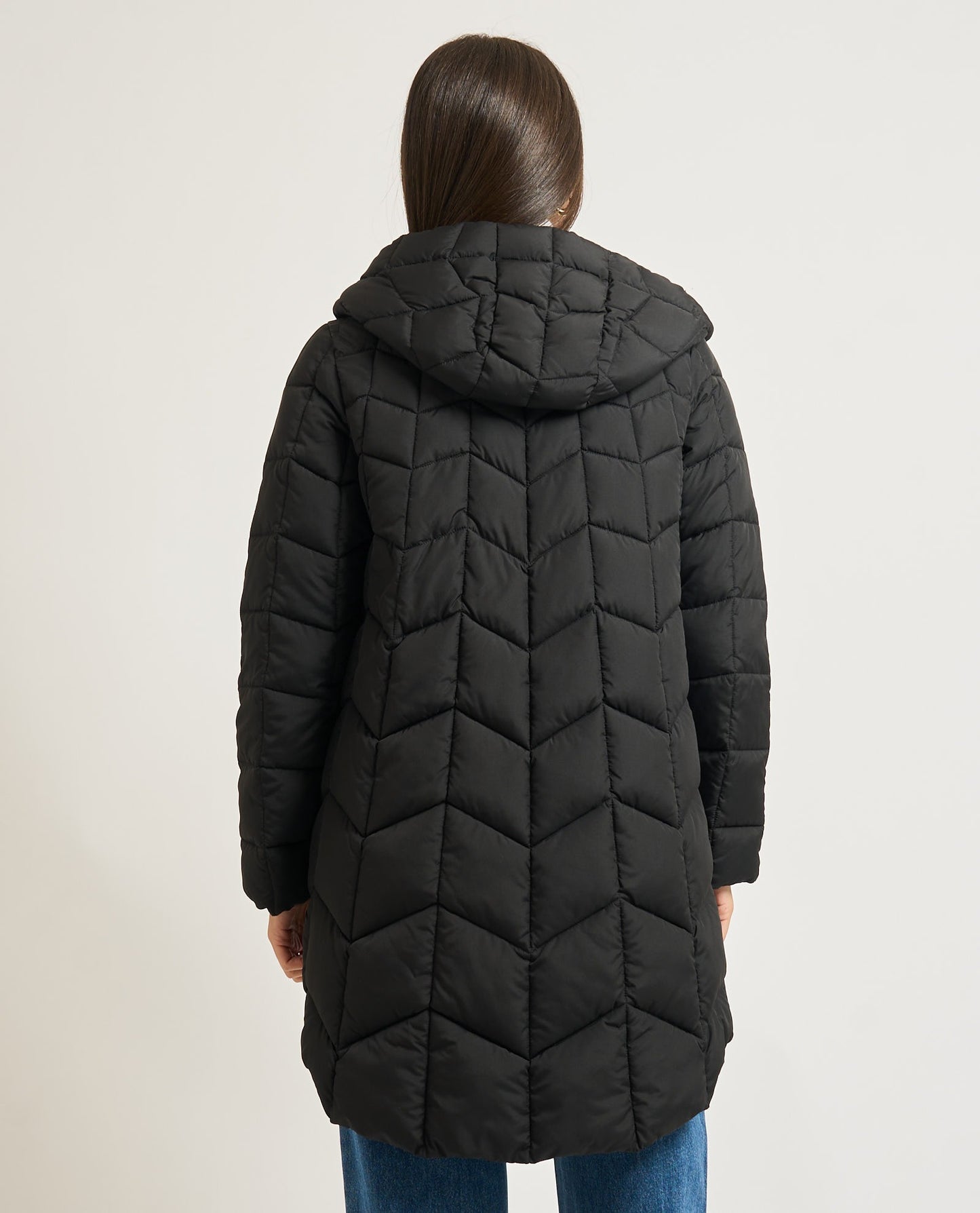 ALESSIA SANTI Piumino Donna 3/4 Sintetico 521SD35023 Nero Diamante