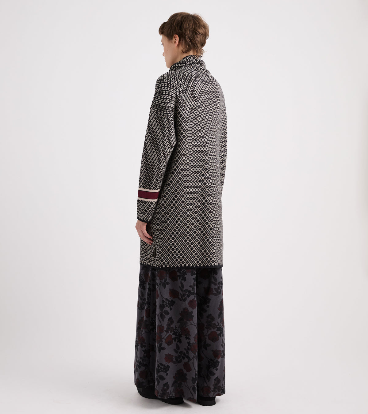 ALESSIA SANTI Abito in maglia  621SD13005 Nero Beige