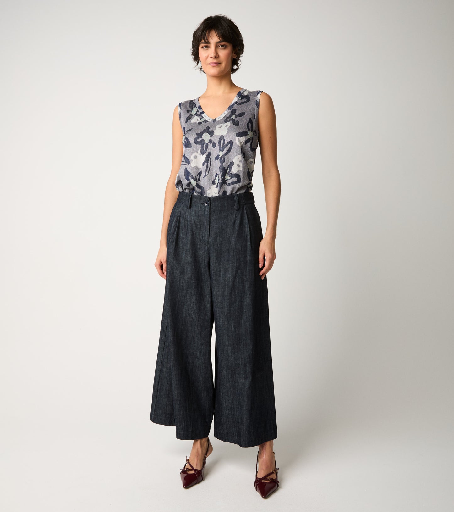 ALESSIA SANTI Canotta 611SD53013 Grigio