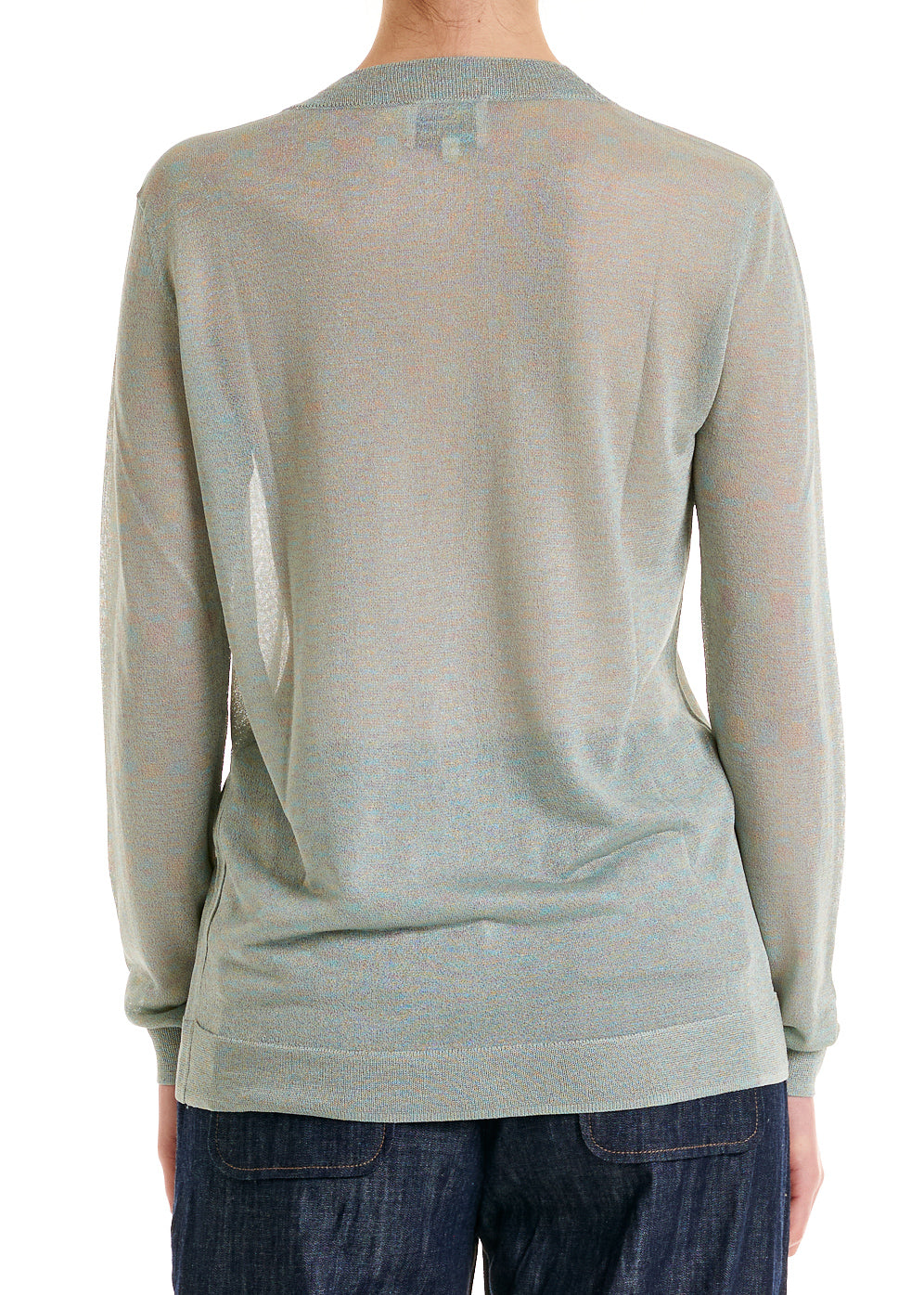 ALESSIA SANTI Cardigan in Maglia 611SD53014 Verde