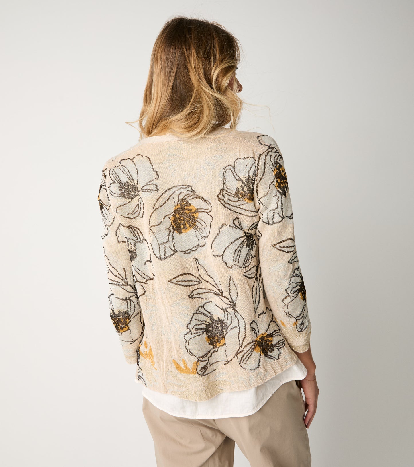 ALESSIA SANTI Cardigan in Maglia 611SD53030 Fiori