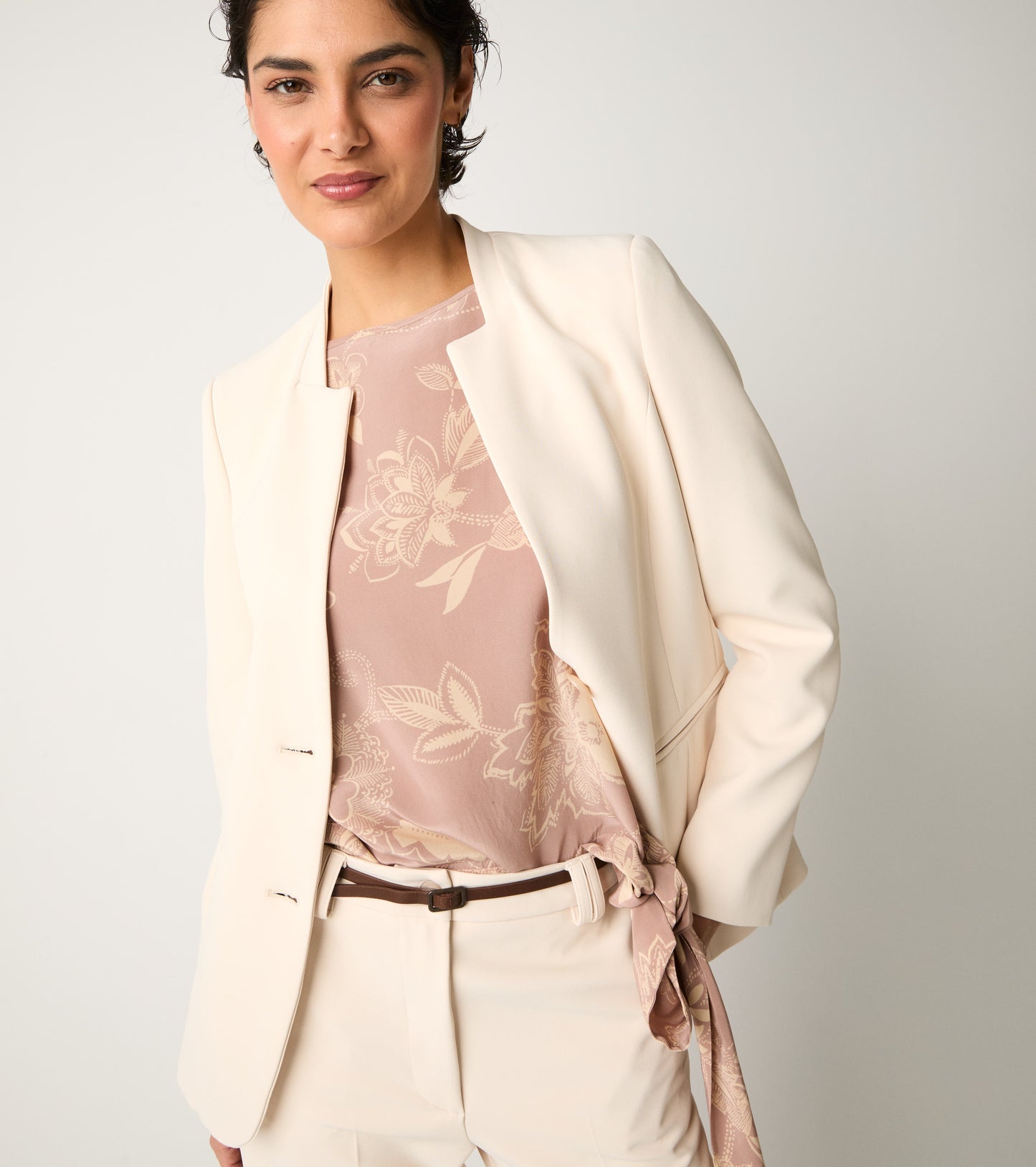 ALESSIA SANTI Giacca 611SD35007 Champagne