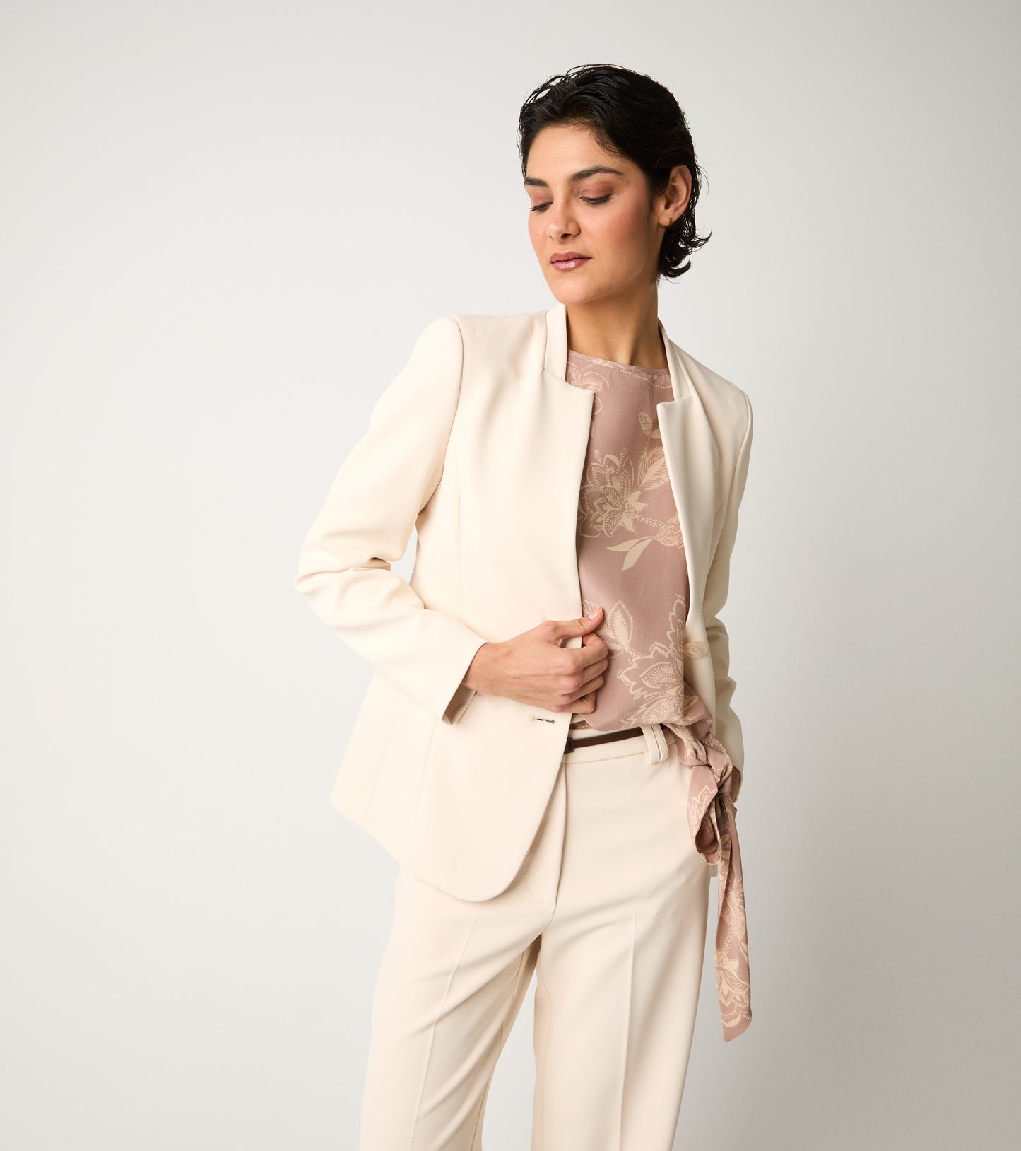 ALESSIA SANTI Giacca 611SD35007 Champagne