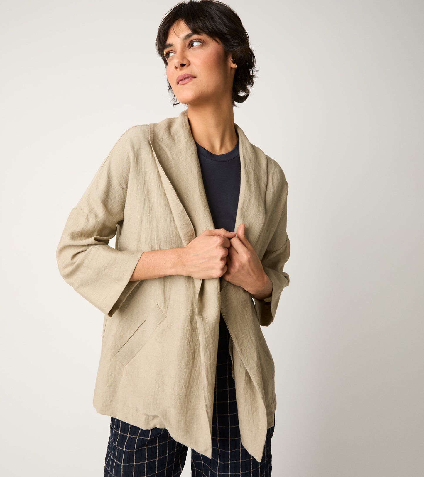 ALESSIA SANTI Giacca 611SD35031 Gres