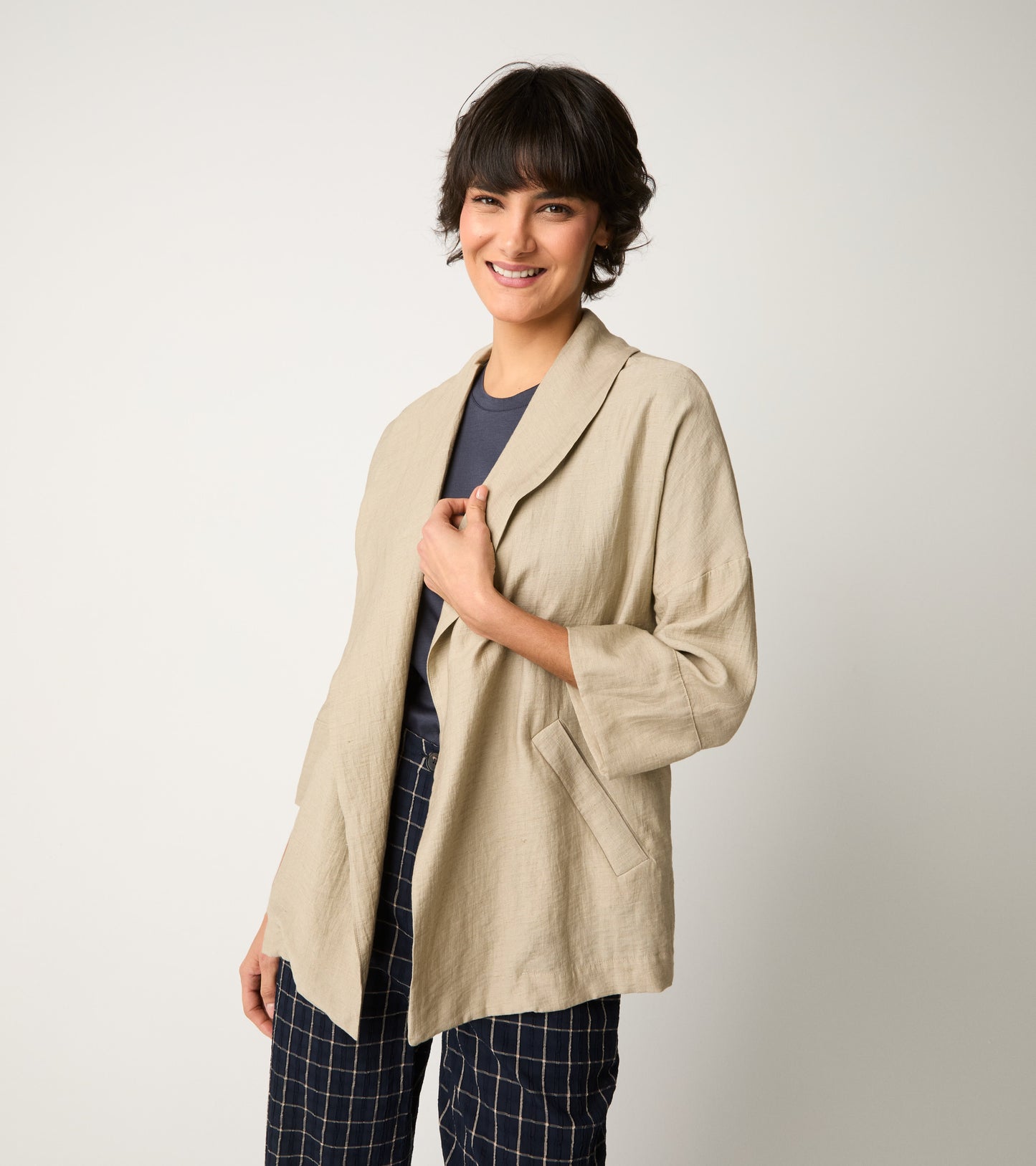 ALESSIA SANTI Giacca 611SD35031 Gres