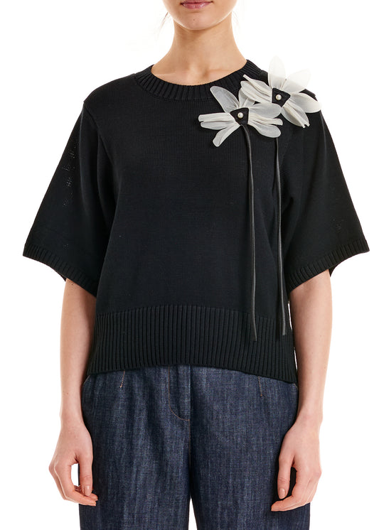 ALESSIA SANTI Maglia Manica corta 611SD53007 Nero