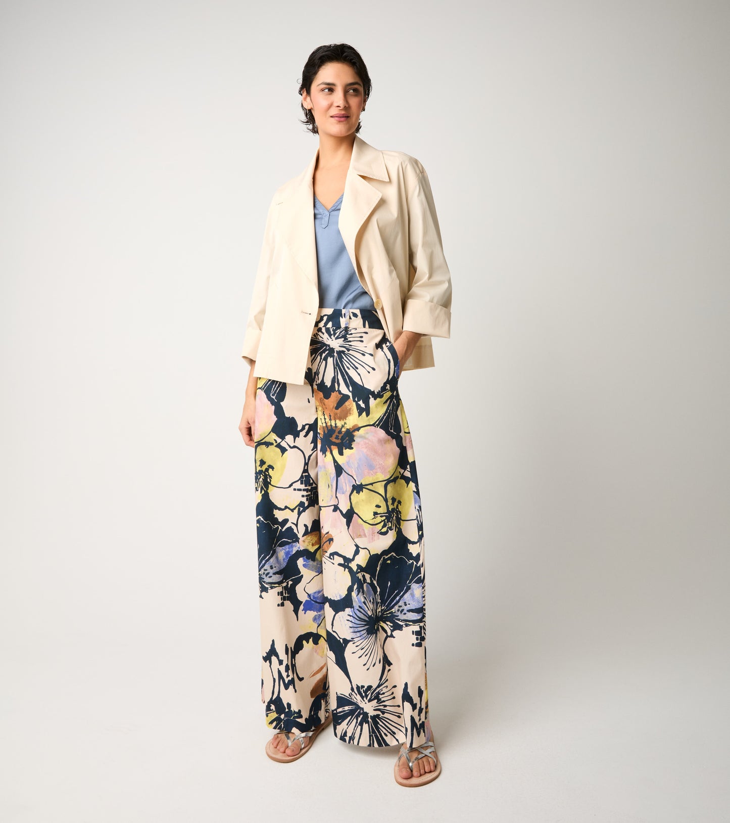 ALESSIA SANTI Pantaloni 611SD25041 Fiore