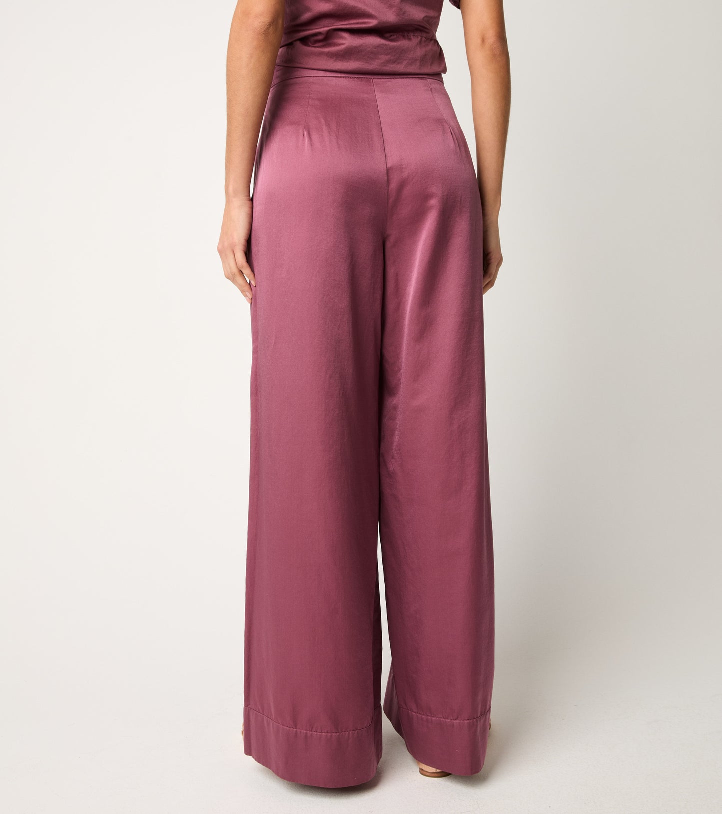 ALESSIA SANTI Pantaloni con piega e pinces 611SD25049 Marmellata