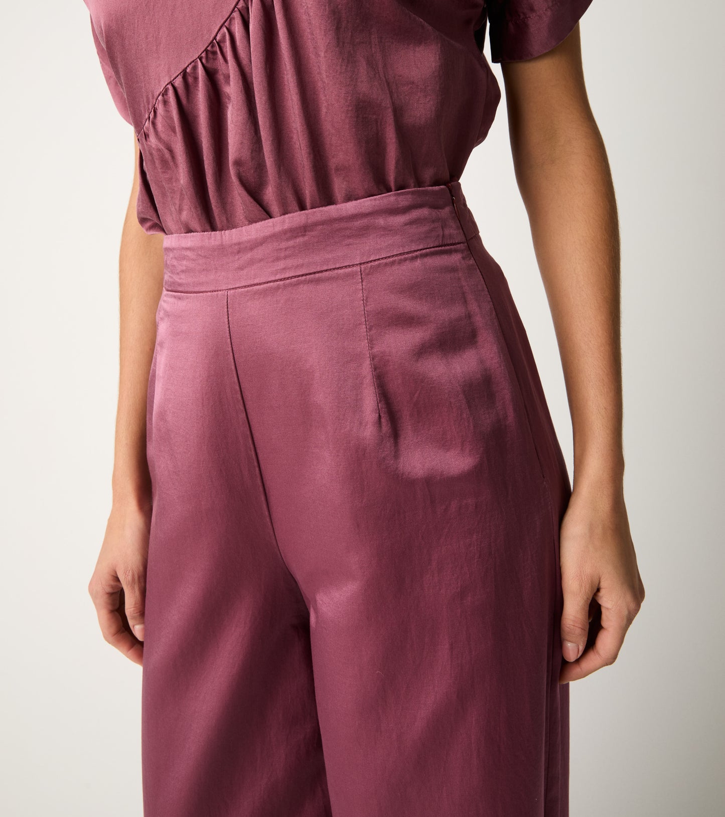 ALESSIA SANTI Pantaloni con piega e pinces 611SD25049 Marmellata
