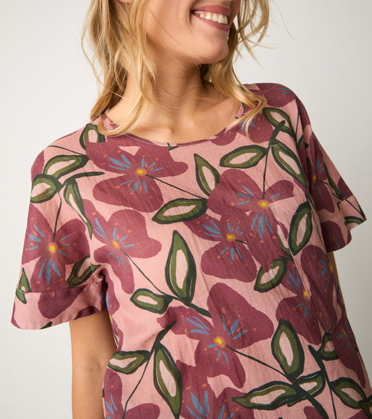 ALESSIA SANTI T-shirt con stampa floreale 611SD45051 Fiori