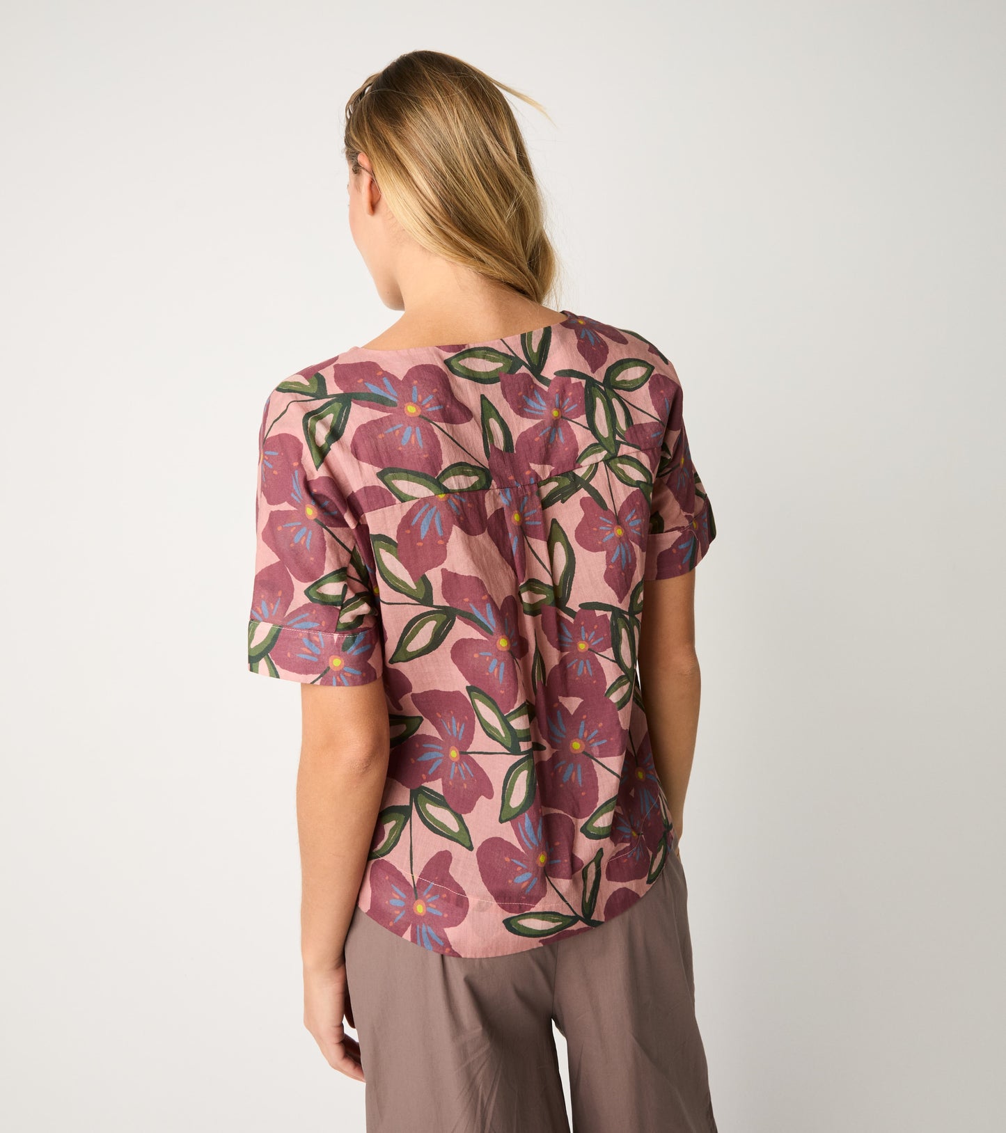 ALESSIA SANTI T-shirt con stampa floreale 611SD45051 Fiori